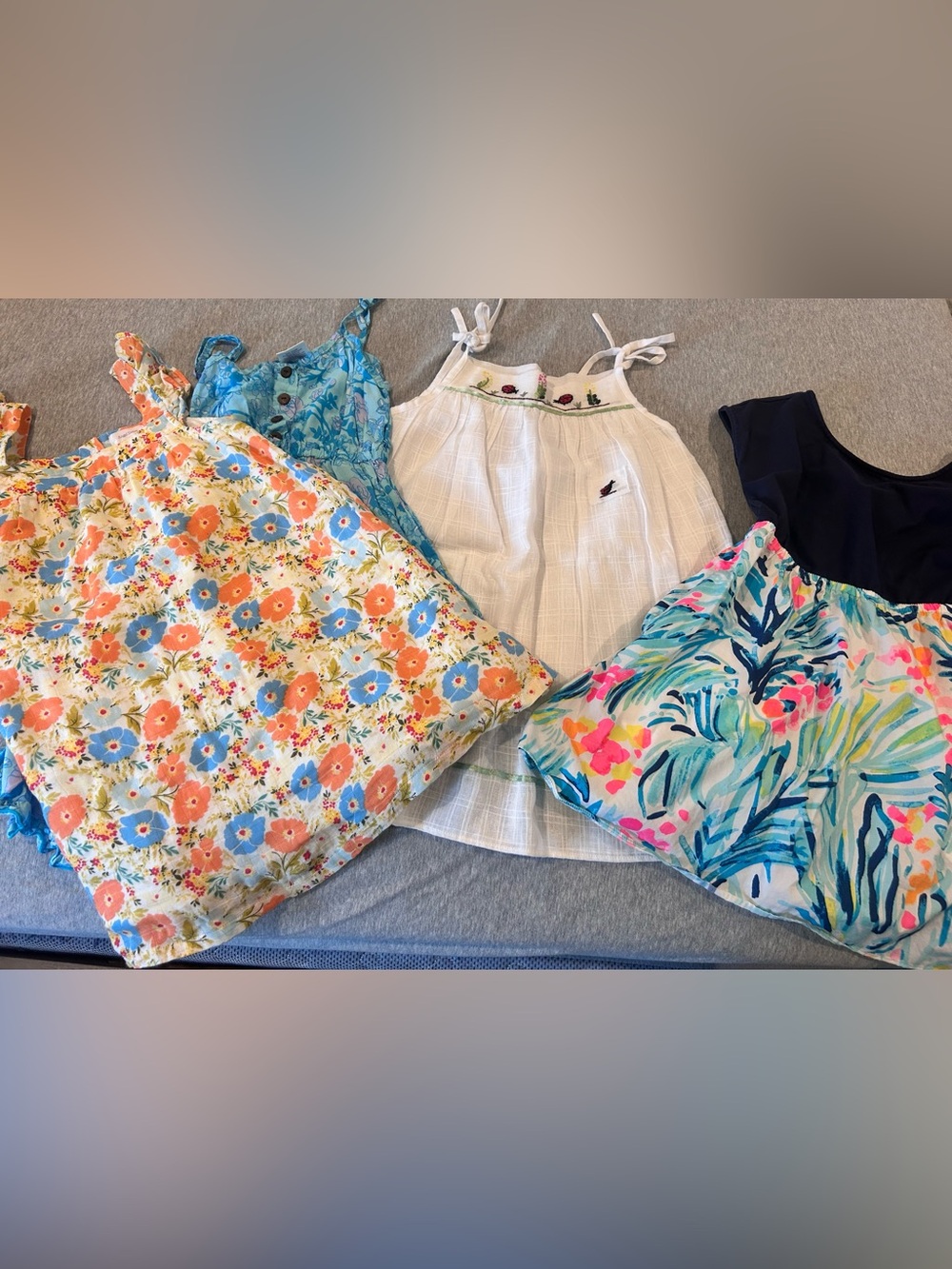 Bundle of high quality little girl dresses - sizes 4-5/small